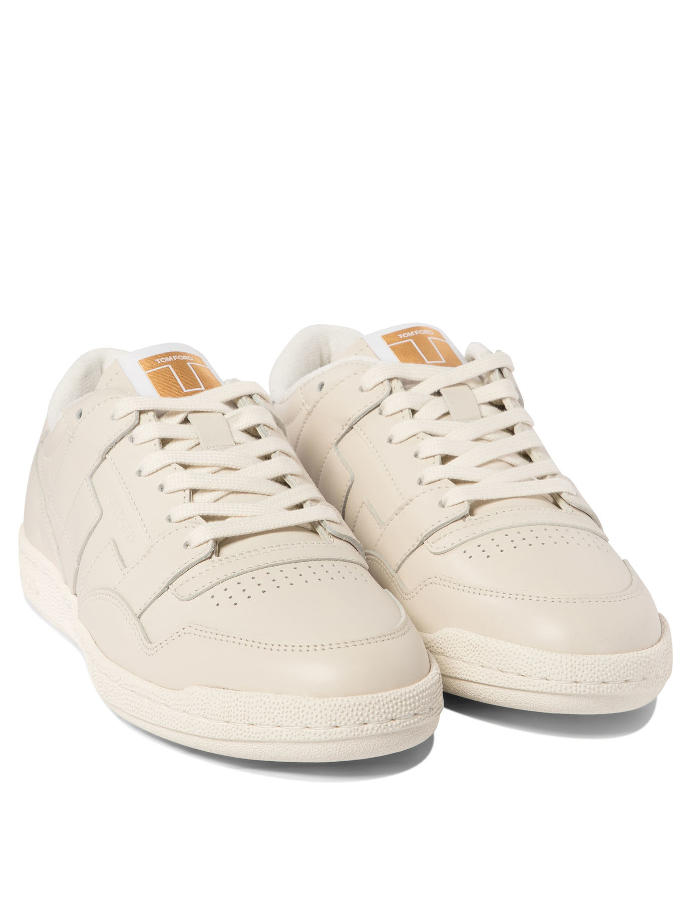 TOM FORD Smooth leather sneakers